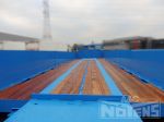 hardhouten vloerplanken oplegger